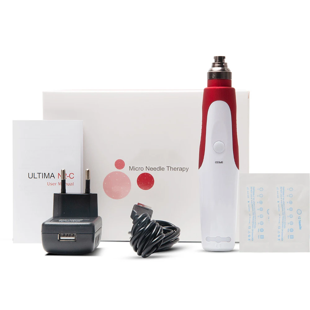 

Dr pen N2C Electric Derma Needle Cartridge Needle Tools with 12pin needles 5-speed variable speed Skin Care Pen Device