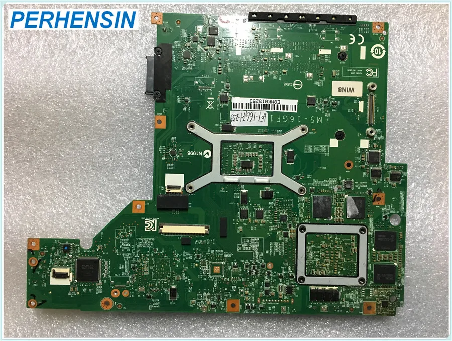 MS-16GF1 для материнской платы ноутбука MSI GE60 SR1Q0 I5 4210 GTX 860M MS-16GF 100% отлично работает |
