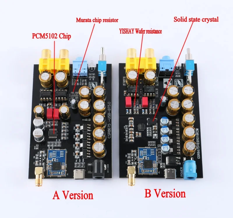 Без потерь HIFI CSR8675 APTX HD Bluetooth 5 0 беспроводной приемник адаптер ES9018K2M PCM5102A I2S DAC