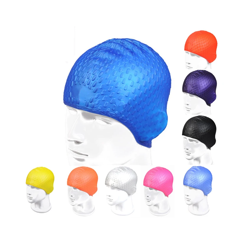 

h647 selling caps Waterproof silicone water swimming cap Super comfortable male/female wholesale sales