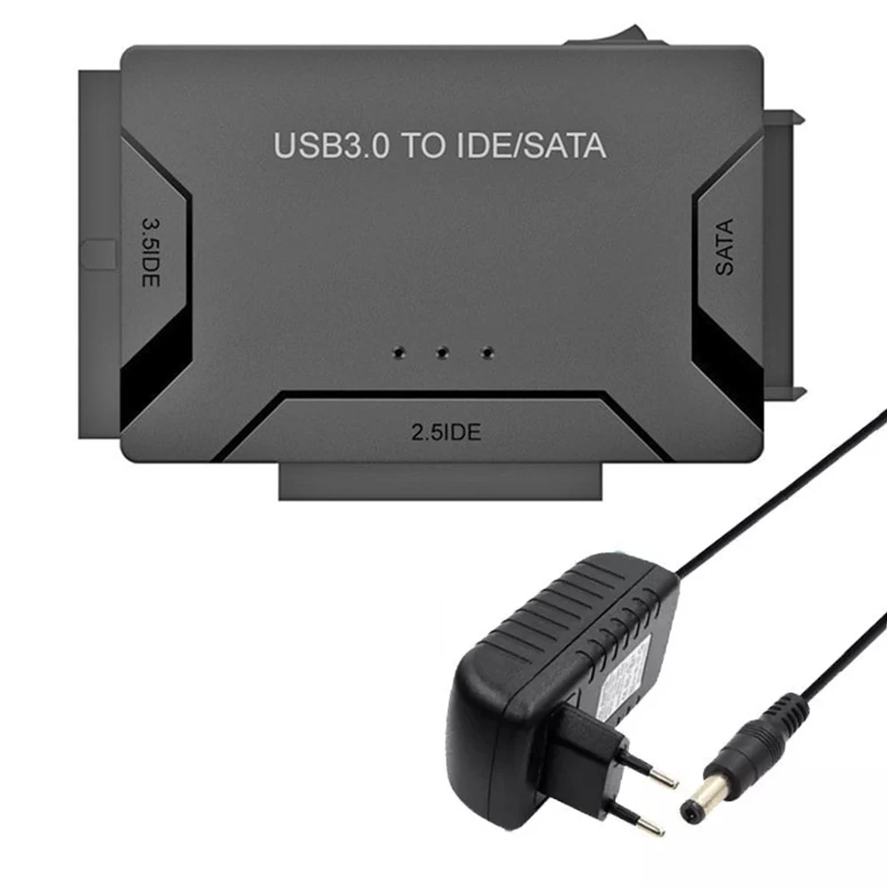 

USB 3.0 To SATA IDE ATA Data Adapter 3 In 1 For PC Laptop 2.5" 3.5" HDD Hard Disk Driver With Power SATA To USB Cable