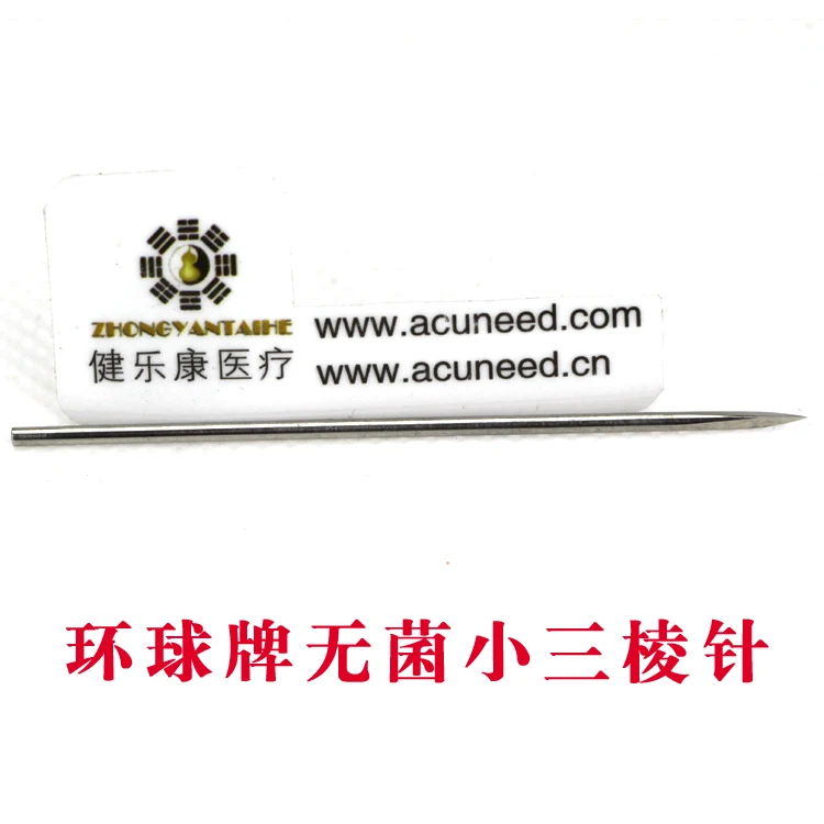 100 шт. одноразовые треугольная игла для одного Применение иглоукалывание игла| |