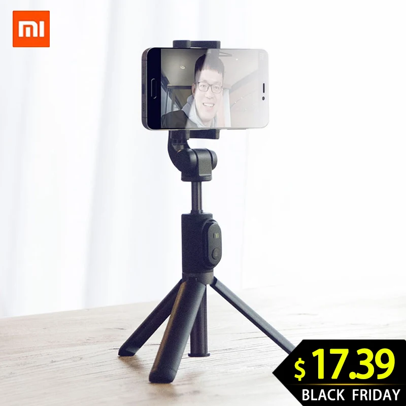Xiaomi складной штатив монопод селфи палка Bluetooth с беспроводной кнопкой спуска затвора селфи палка для iOS/Android/Xiaomi