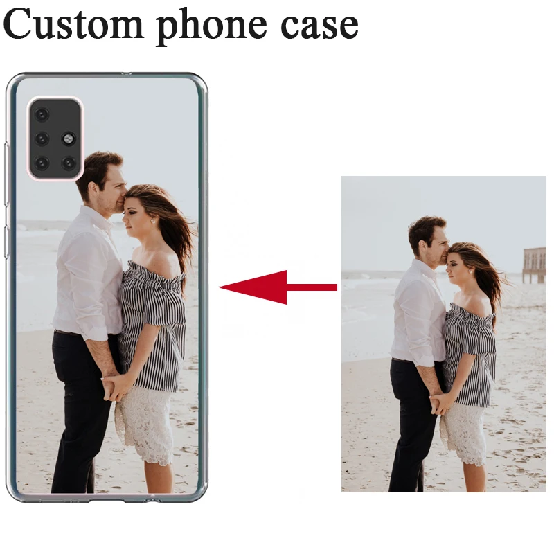 

Photo Custom DIY Soft Silicone Phone Case For Samsung Galaxy A22 M12 F12 F62 M62 M32 M42 F02S F22 Cover
