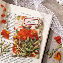 30 шт. милые канцелярские наклейки серия «цветок» «сделай сам» скрапбукинг альбом нежелательный журнал счастливый планировщик