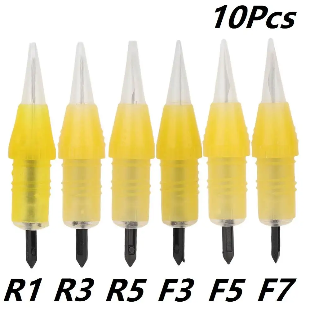 10 шт./компл. одноразовые татуировки бровей губ макияж полный бросок пряжки одна