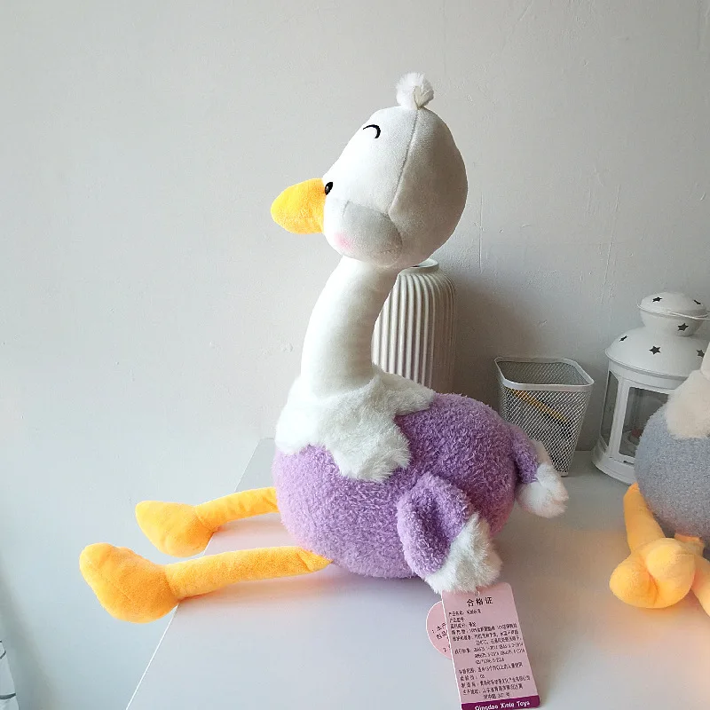 Игрушка плюшевая Страусиная детская милая мультяшная мягкая кукла украшение для