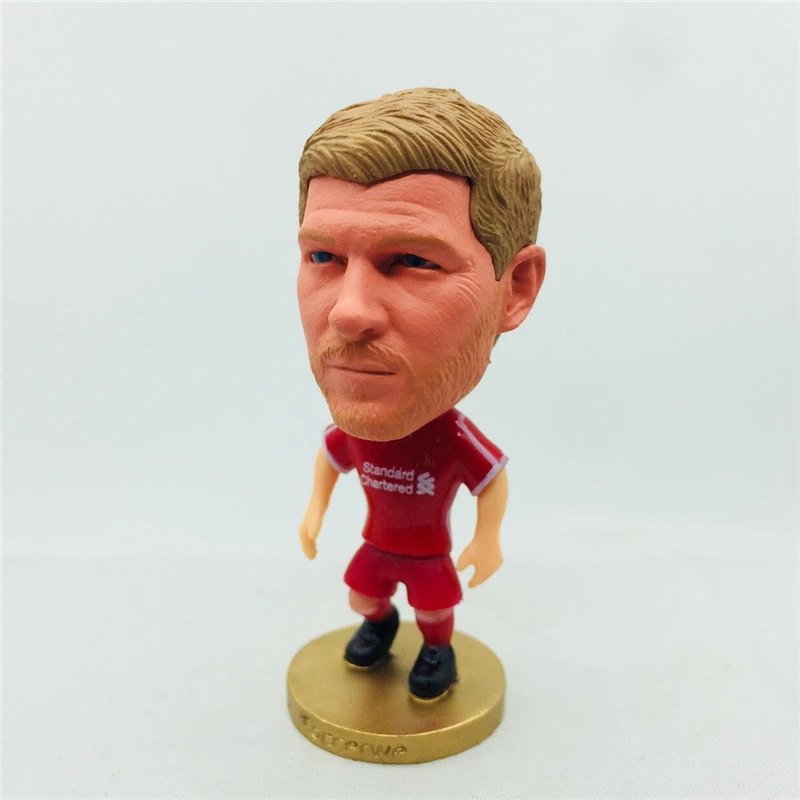 Soccerwe 6 5 cm высота футбольная кукла 8 # S. Красный Набор фигурок Gerrard|star dolls|soccer starsgerrard