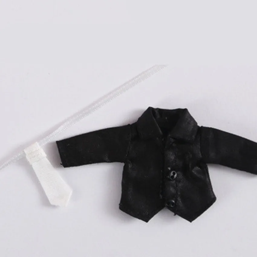 

New Fashion Doll Clothes Long or Short Sleeve Shirt Tie Pants for OB11 Obitsu 11 1/12 BJD Doll Clothes Accessories for Dolls