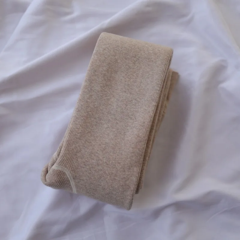 beige Зимние теплые колготки из плотного флиса, эластичные полосатые колготки из овечьей шерсти, женские колготки больших размеров, эластичные колготки, чулки - Цвет: beige