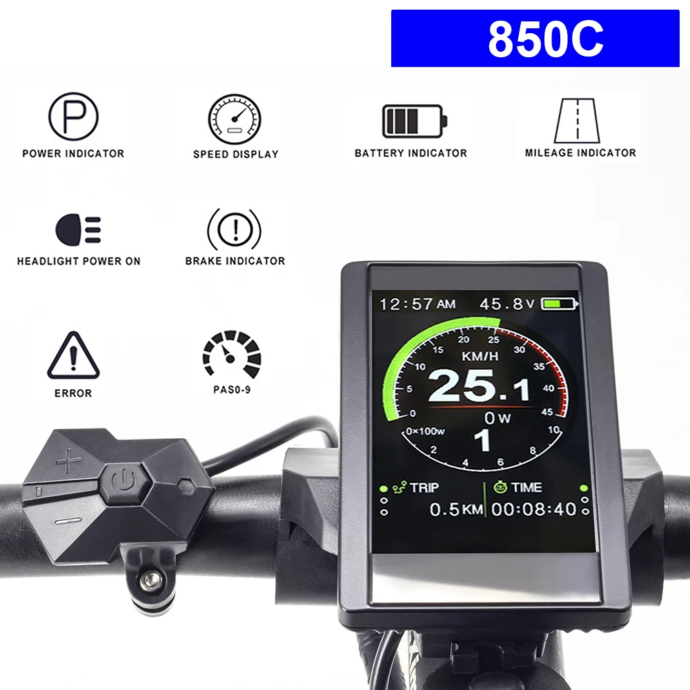 

Bafang BBS01B BBS02B BBSHD, 850C 750C 500C, - TFT