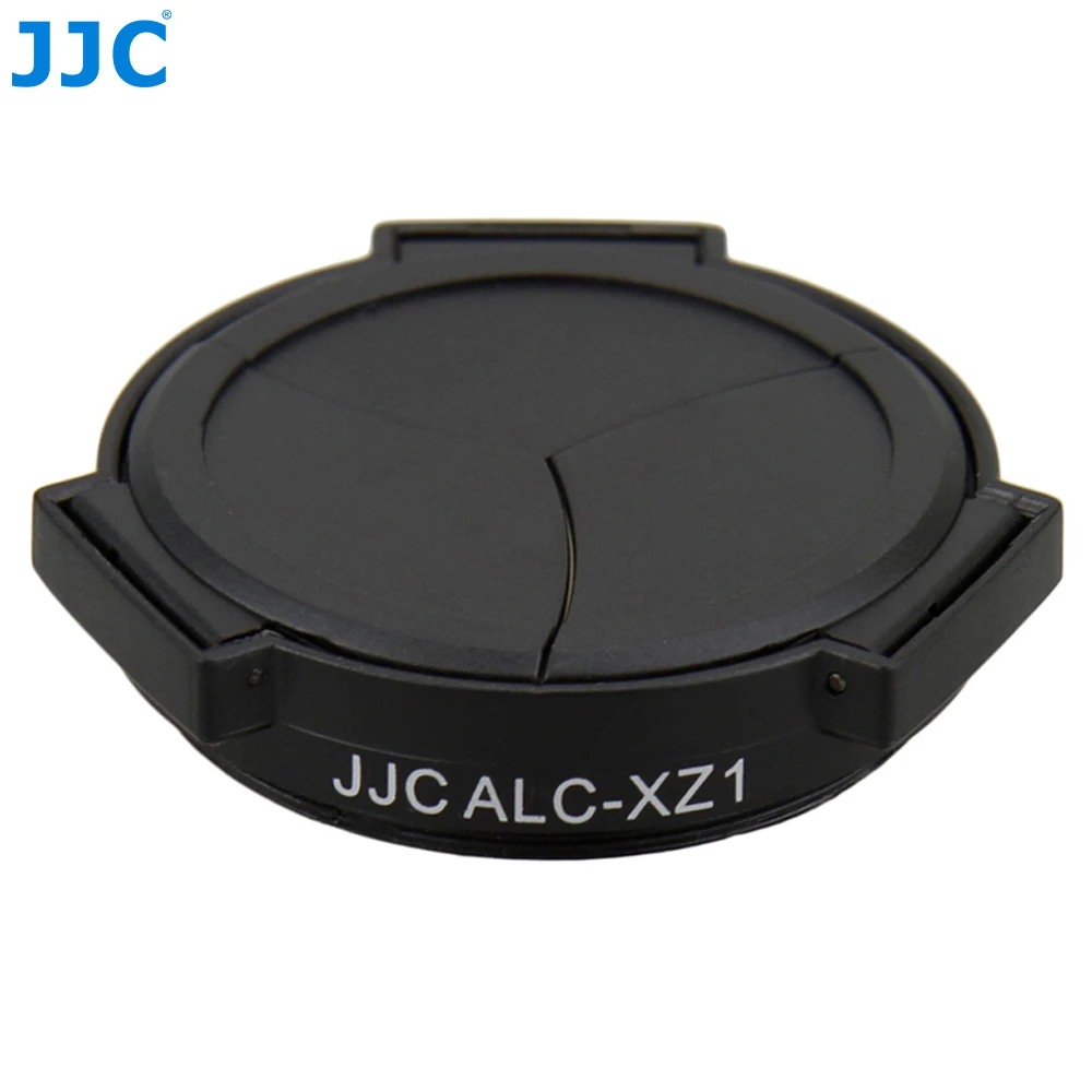 JJC Auto Lens Cap Black Self-Retaining Open Close Protector for OLYMPUS XZ-1, XZ-2