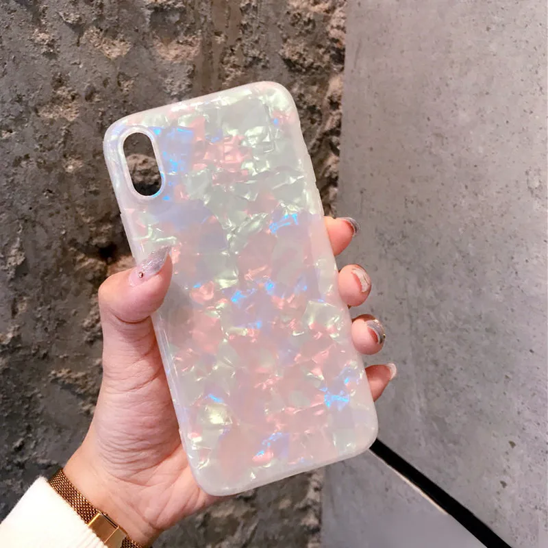 Чехол для iPhone 7 6 6s 8 Plus чехлы с рисунком мечты XR XS Max мягкий силиконовый Блестящий