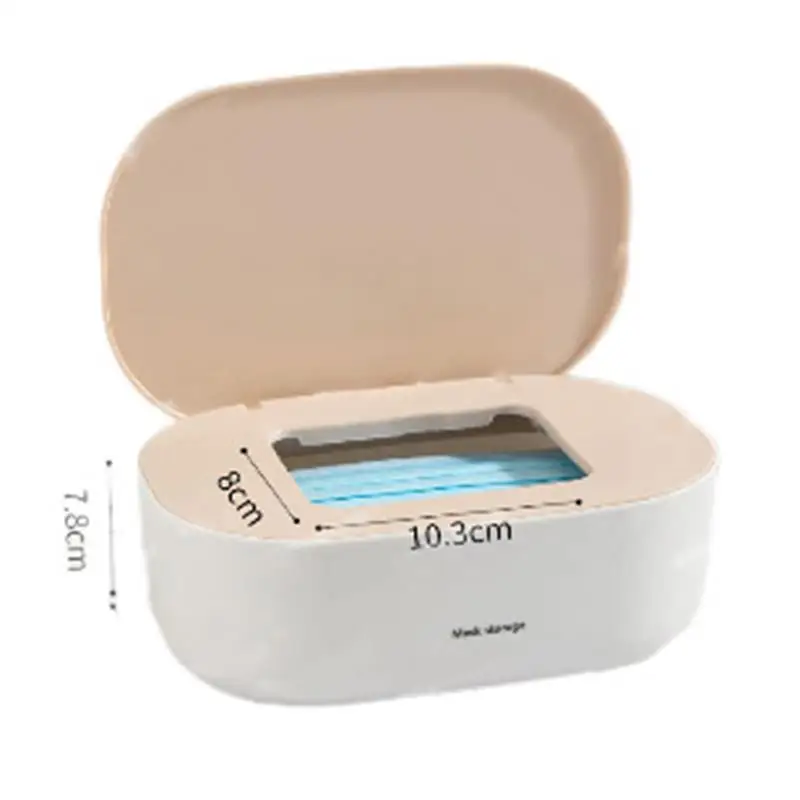 

1PC Wet Tissue Box Desktop Seal Baby Wipes Paper Storage Box Dispenser Holder Dust-proof With Lid Napkin Tray Mask Storage Box