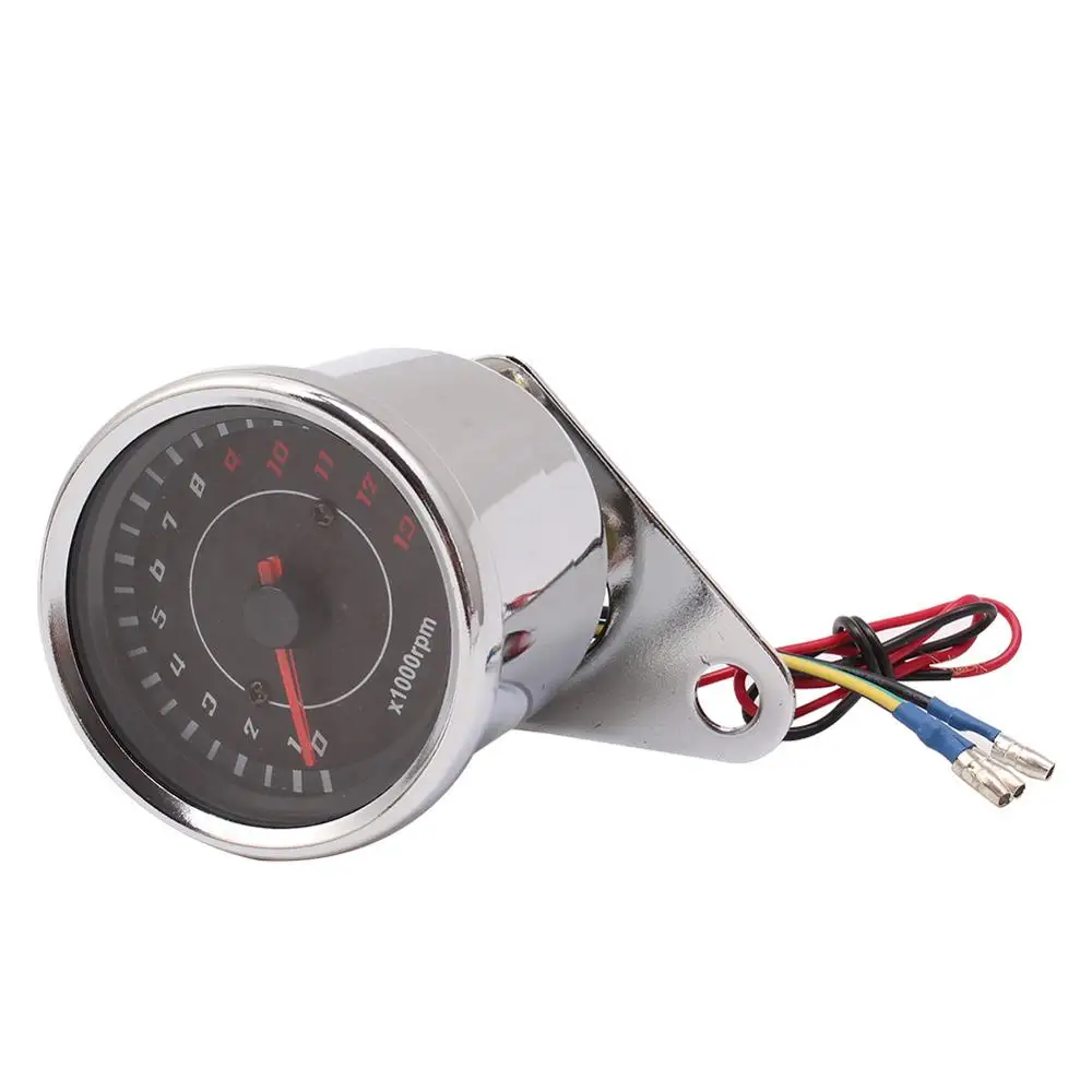 1000 об/мин Универсальный мотоциклетный Тахометр светодиодный экран DC 12 В