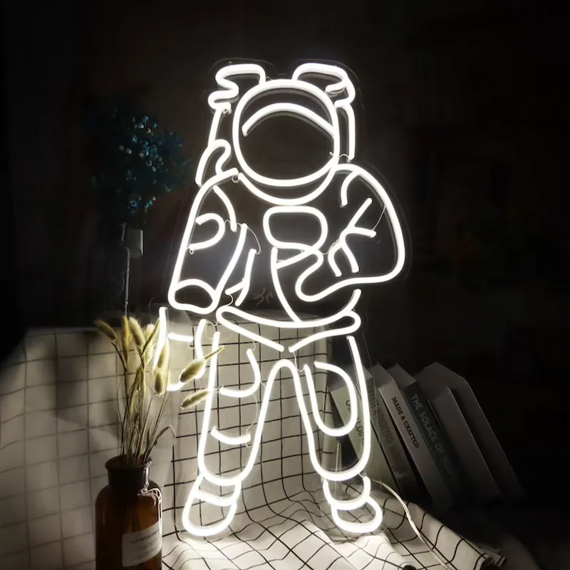 

Astronaut Neon Signs Custom neon sign for house and Wall Decoration Design , Mini Astronaut Cosmonaut Neon light