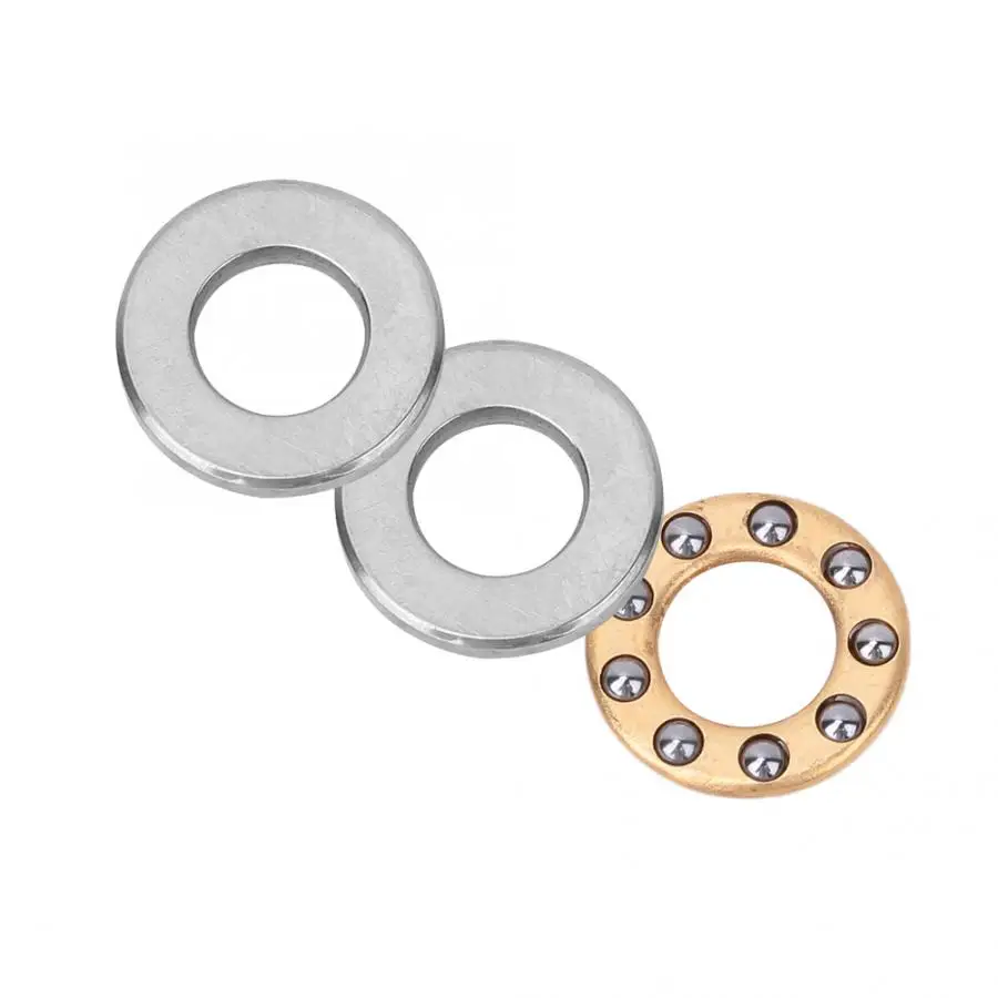 Подшипник 10 шт упорный шарикоподшипник Миниатюрный Высокий плоский стальной