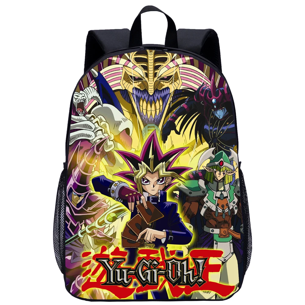 Женский рюкзак с рисунком из аниме Yu Gi Oh школьный ранец детский дорожный для