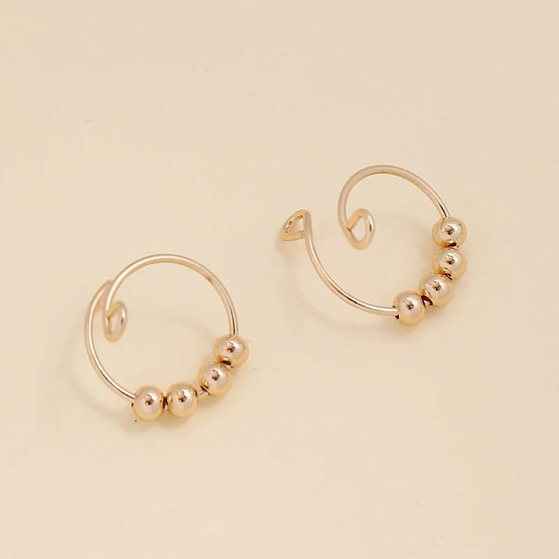 Кольца с бусинами свободно вращающиеся кольца против стресса и тревоги для