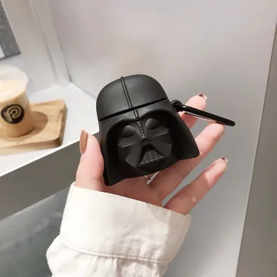 DVS-67 Милый мультфильм 3D авокадо брелок силиконовый чехол для Apple Airpods Мягкий противоударный чехол для New air pod 2 acessorios - Цвет: DVS-67