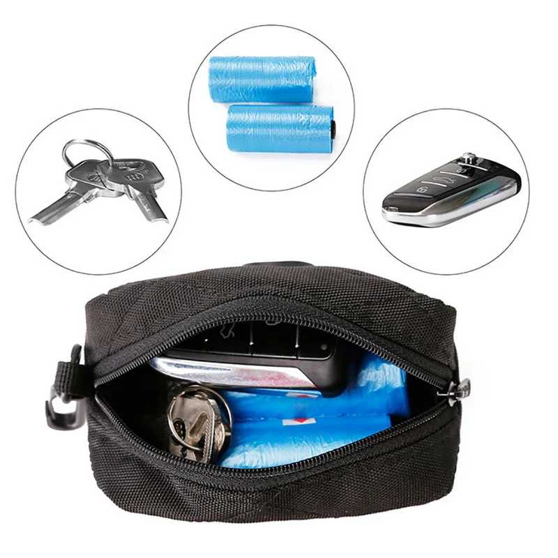 Сумка-дозатор для уборки собак складная уличная дорожная сумка отходов чистки