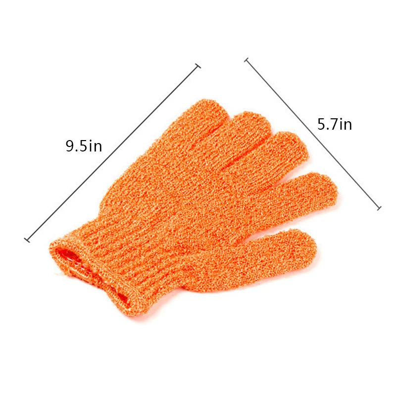 

Peeling Exfoliating Bath Gloves Shower Body Brush Fingers Bath Towel Peeling Mitt Body Scrub Gloves Bath Sponge Spa Foam