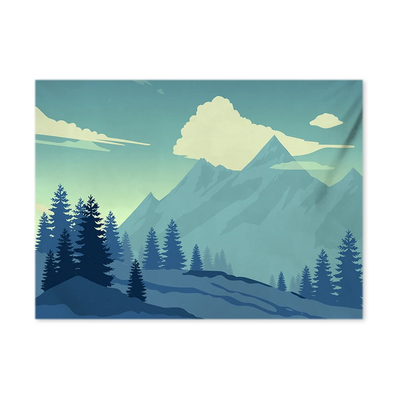 

Tapestry Art Bohemian Wall Hanging Bohemian Printed Home Decoration Bedspread Wall Tapestry Aesthetic Room Decor