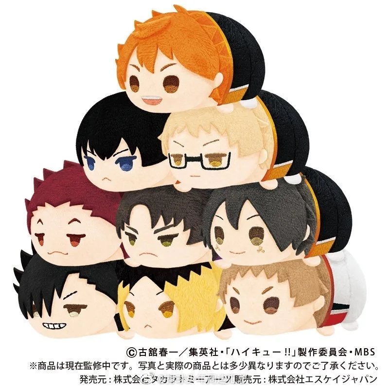 Оригинальные Плюшевые куклы Haikyuu Nekoma Kenma Kuroo Tetsurou Shoyo Kageyama кукла на корсетах