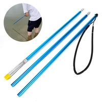 portable removable aluminum alloy 3 piece fish harpoon spear gig fishing tool