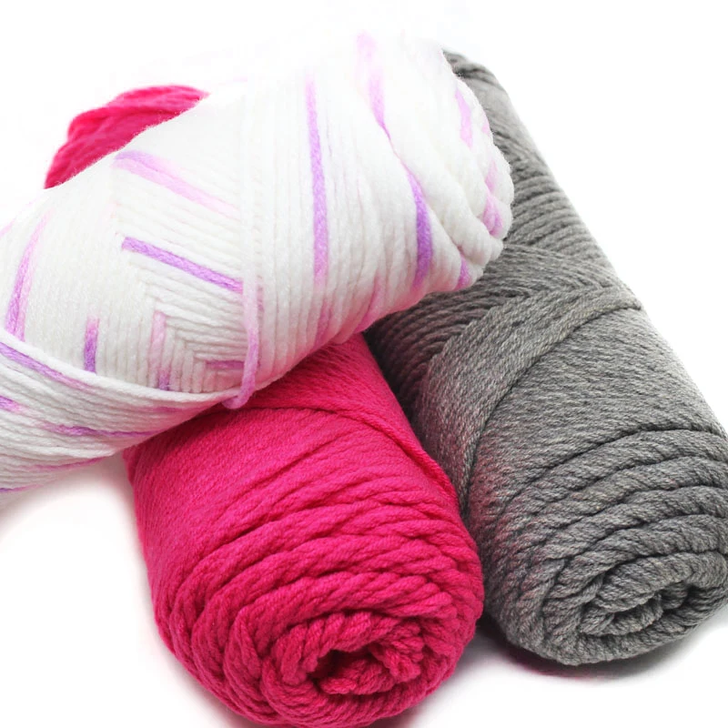 Большой пряжи вязать кроше хлопчатобумажная пряжа стиль 1 шт. = 150g из толстой