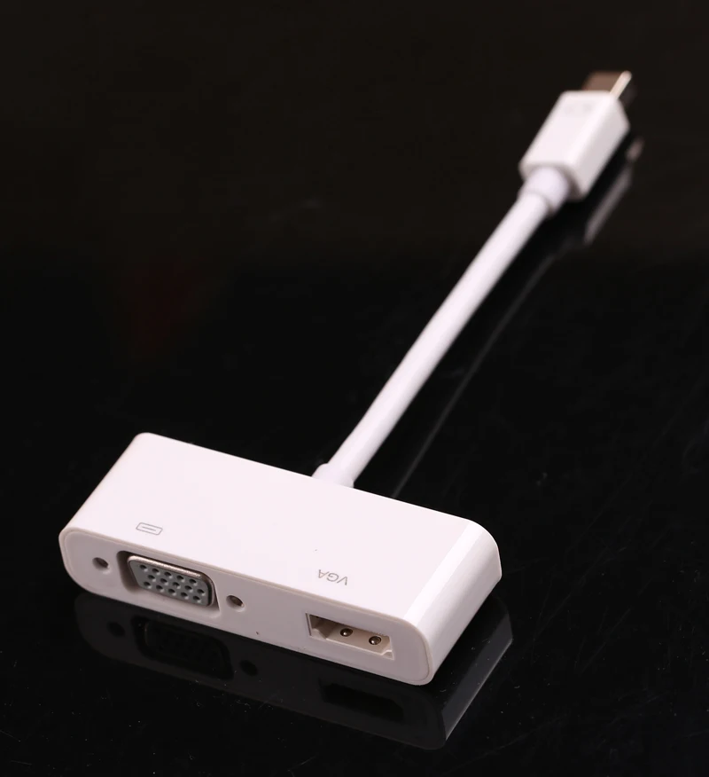 Мини дисплей порт к HDMI VGA адаптер Thunderbolt 2 конвертер DP Видео разъем для MacBook Air Pro ТВ