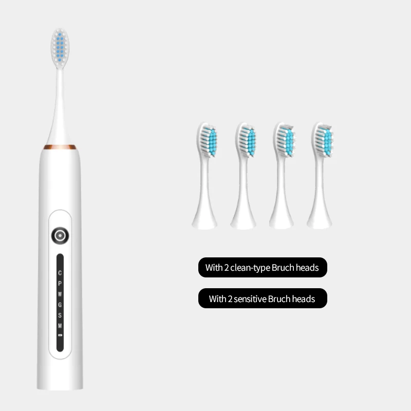 

sonic electric toothbrush smart tooth brush ultrasonic automatic toothbrush USB fast rechargeable adult Adult Waterproof 1