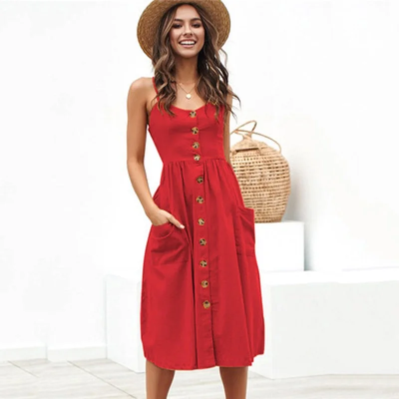 

Summer Dress Women 2021 Plus Size Casual Beach Polka Dot Sexy Cotton Red Black White Off Shoulder Midi Dress Robe Femme Vestidos