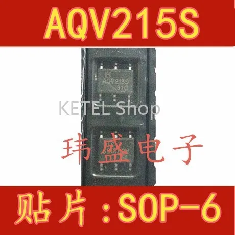 

Freeshipping 10PCS/LOT AQV215S V215S SOP6