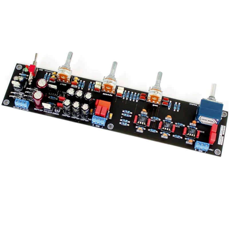 

JRC5532 Preamp Amplifier Audio Tone Control Preamplifier Board Preamplificador with Treble Bass Volume Adjustment