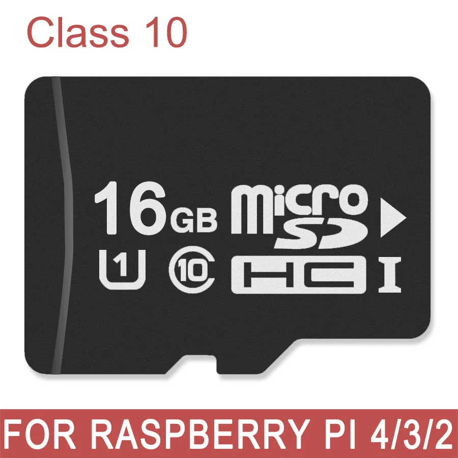 16 Гб/32 Гб класс 10 Raspberry PI 4 Модель B sd карта PI4 Micro SD TF 1 ГБ/2 ГБ/4 ram 4B MicroSD 3 model