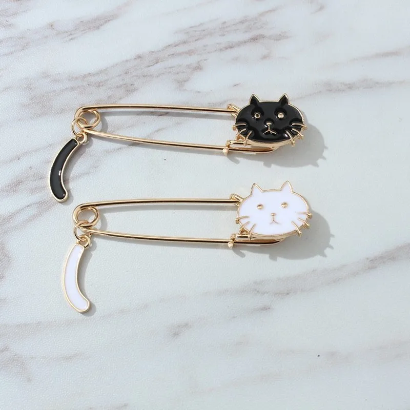 Новая модная индивидуальная прекрасная маленькая брошь в виде кошки с