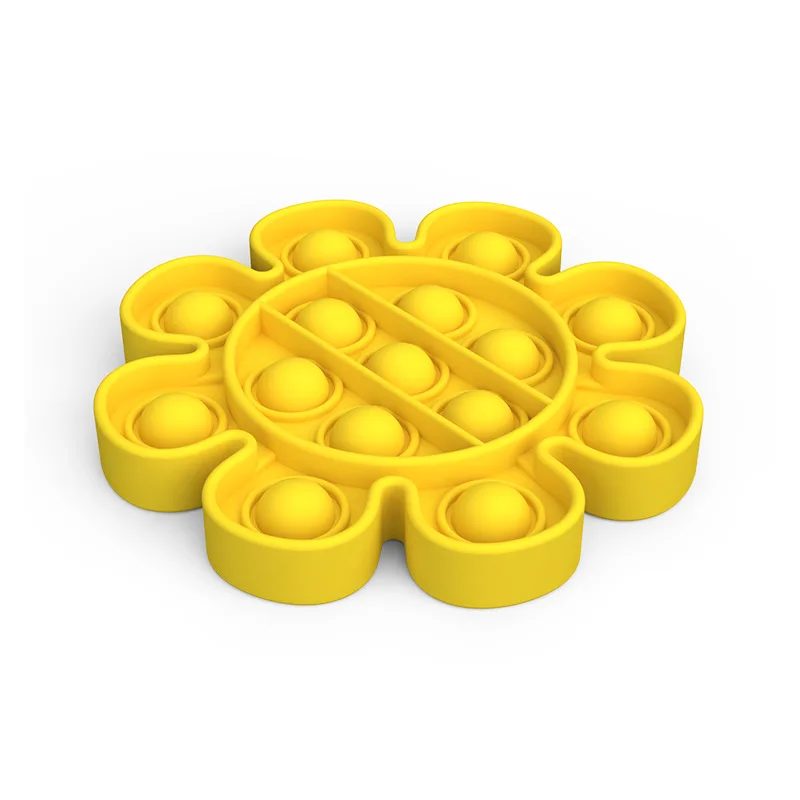 

Push Bubble Fidget Sensory Toy Pure Special Needs Stress Reliever Stress and Increase Focus Educational Anti-Stress Toys