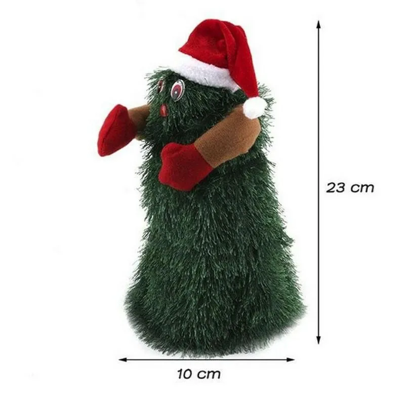 

Christmas Toys Funny Electric Christmas Tree Doll Can Sing And Dance Great Christmas Gift For Kids House Party Decoration