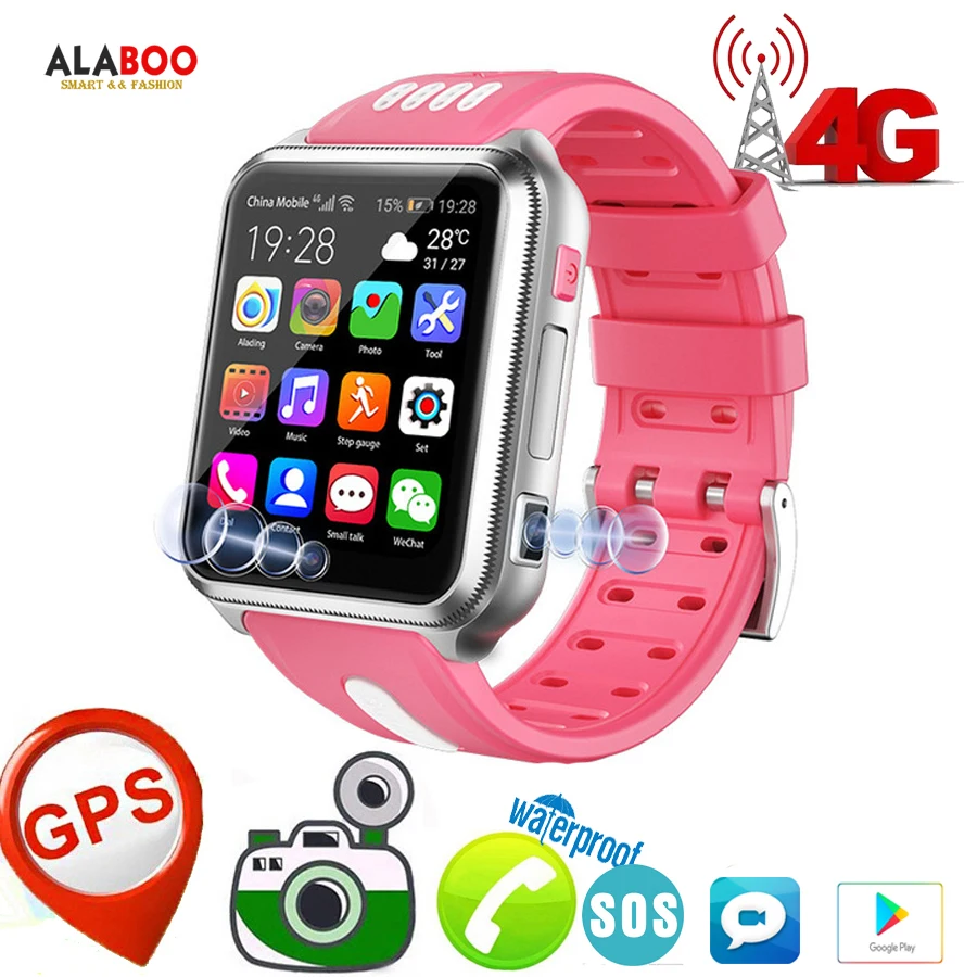 

Смарт-часы Детские с камерой, GPS, Wi-Fi, Android 9,0