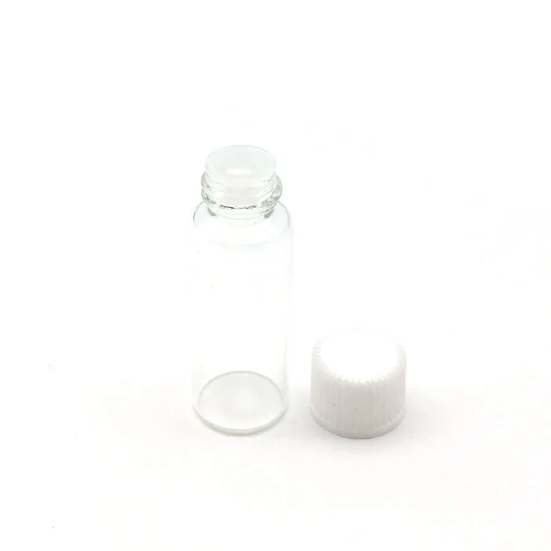 5 шт маленький образец духов прозрачная стеклянная бутылка без отверстия