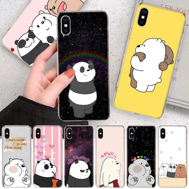 

Three Little Bears Phone Case For iPhone 13 12 Mini 11 Pro SE 2020 X XS Max XR 7 8 6 6S Plus Cover Coque Fundas