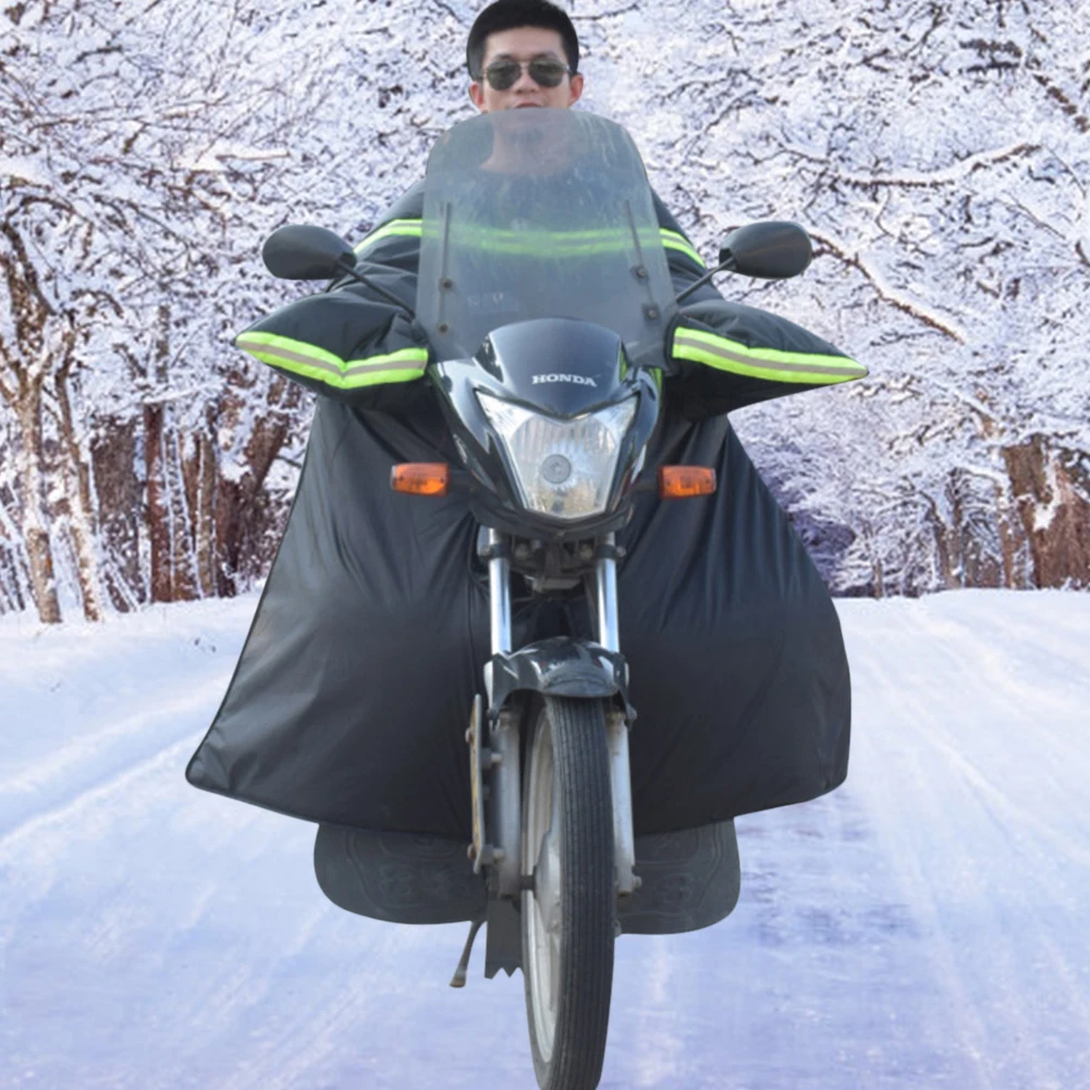 

Scooter Leg Cover Motorcycle Velvet Thick Windshield Waterproof Motorcycle Cover Warm Universal For Motorcycle Protector