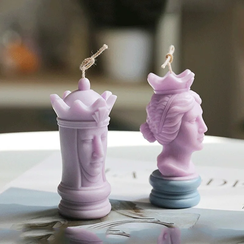 Форма в виде Древней Греции для скульптуры свечи силиконовая форма римских