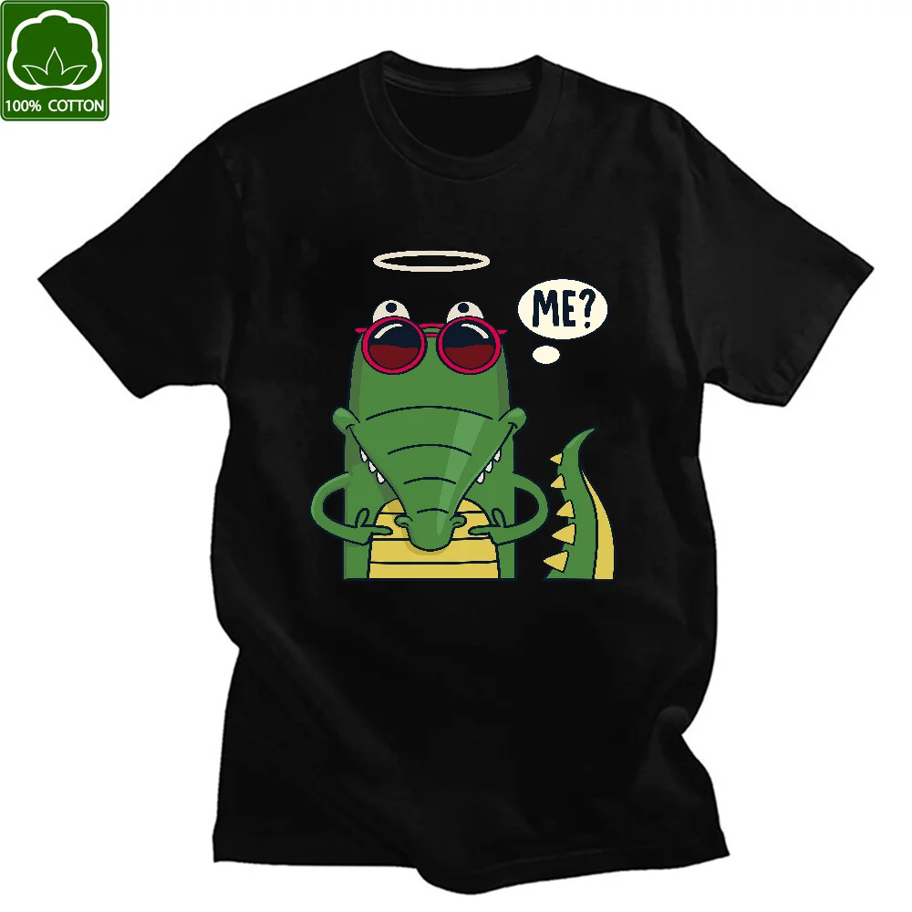 Camiseta de algodón con estampado de calavera divertida Unisex, camiseta de manga corta con dibujo de dinosaurio, estilo Kawaii Vintage, regalo de novedad, 2021
