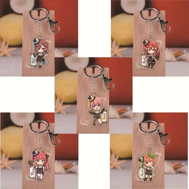 Акриловый брелок для ключей с подвеской в стиле аниме | Украшения и аксессуары