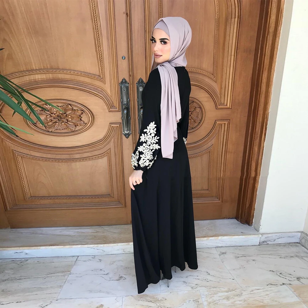 Ramadan Kaftan Dubai Abaya Turkey Muslim Women Hijab Dress Islam Caftan Marocain Dresses Vestidos Eid Mubarak Robe Femme Abayas |