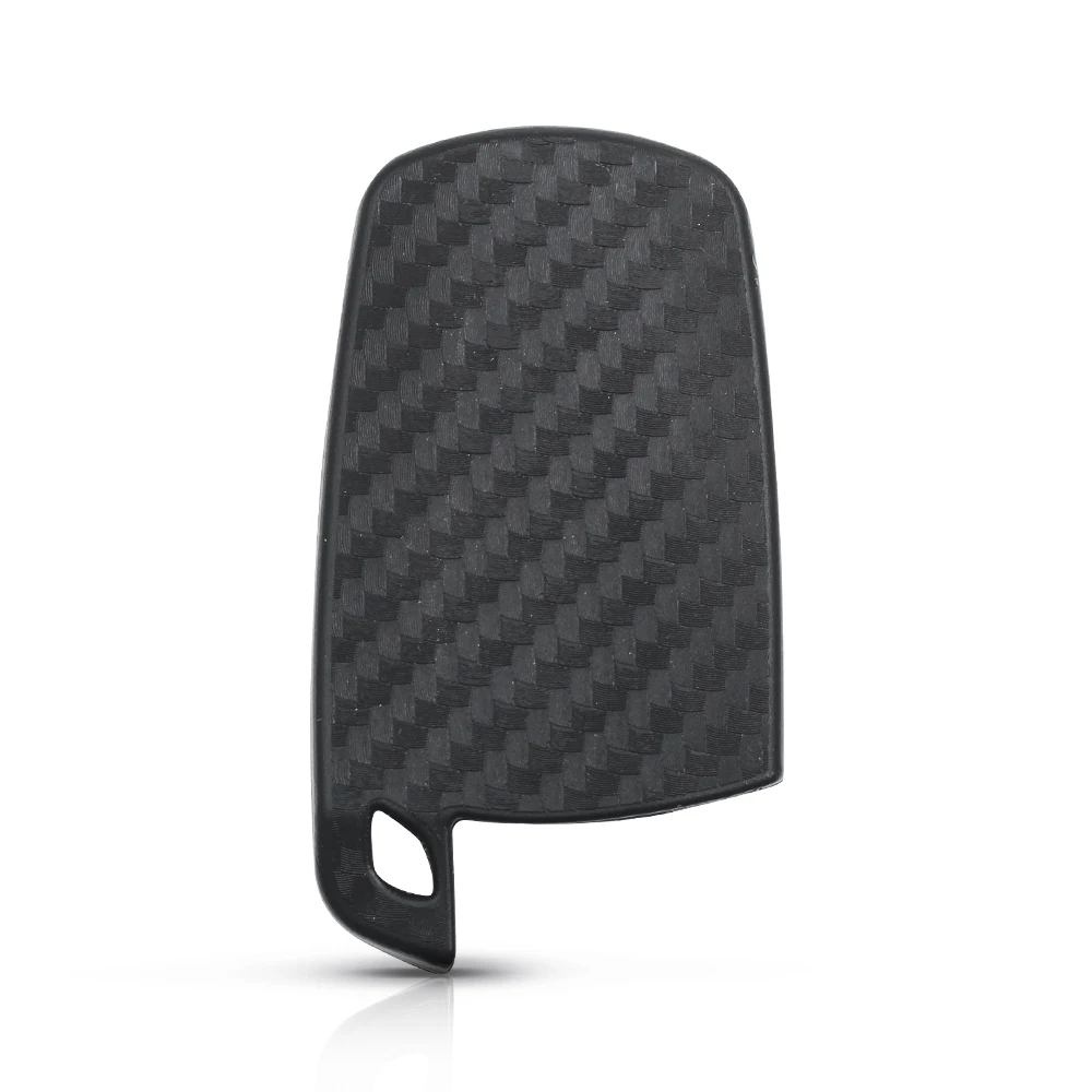 KEYYOU силиконовый чехол для ключей от машины брелок из углеродного волокна BMW E90 E60