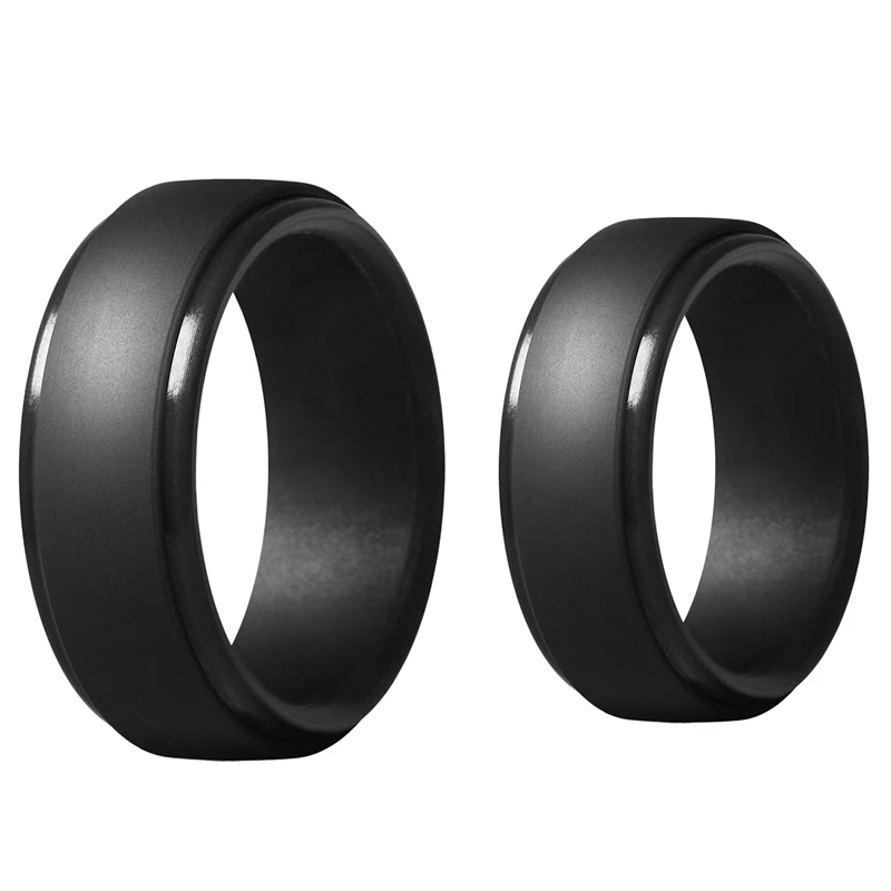 2 шт 8 мм Популярные камуфляжные Серебристые черные мужские силиконовые крутые