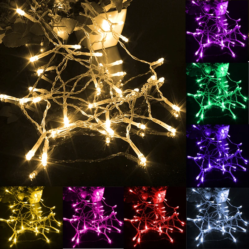 Рождественская гирлянда светодиодсветильник лампа с аккумулятором 3 м 30